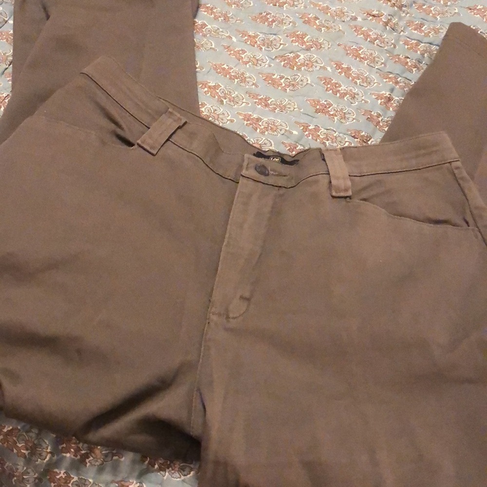 Lee Women’s Olive Green Khakis
